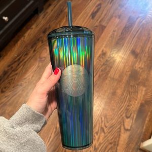 NWT Starbucks Kaleidoscope Domed Ocean Tumbler